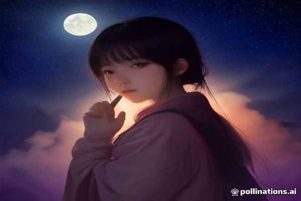 网络小说读者在夜晚用手机阅读，屏幕发出柔和青色光芒，背景为深夜书房环境，营造沉浸阅读氛围